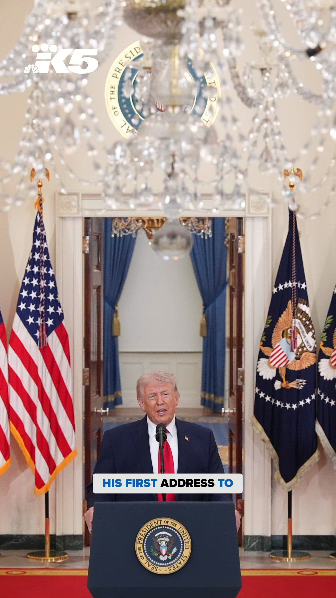 Trump addresses nation in prime-time for update on Iran war | king5.com