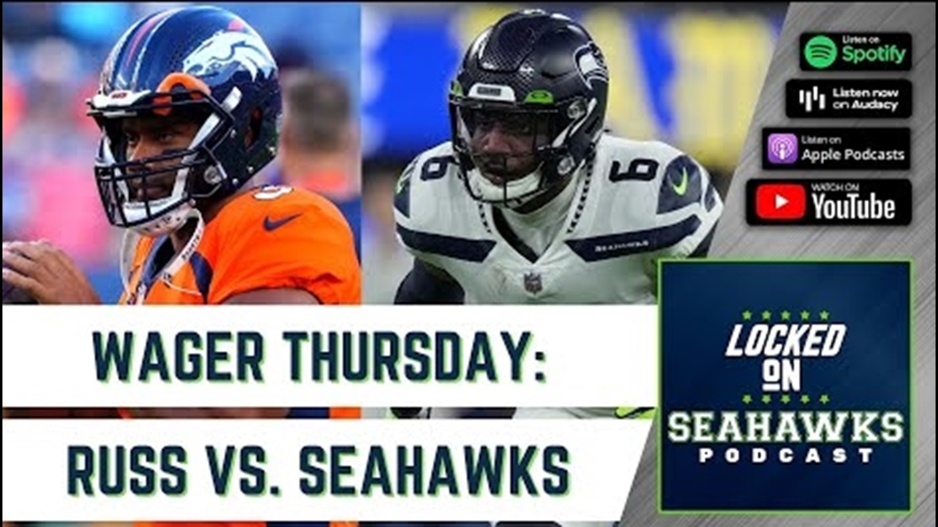 Hosts Corbin Smith and Tyler Forness take a look at the latest spread and money line for Seattle's Monday Night Football clash with Wilson and Denver.