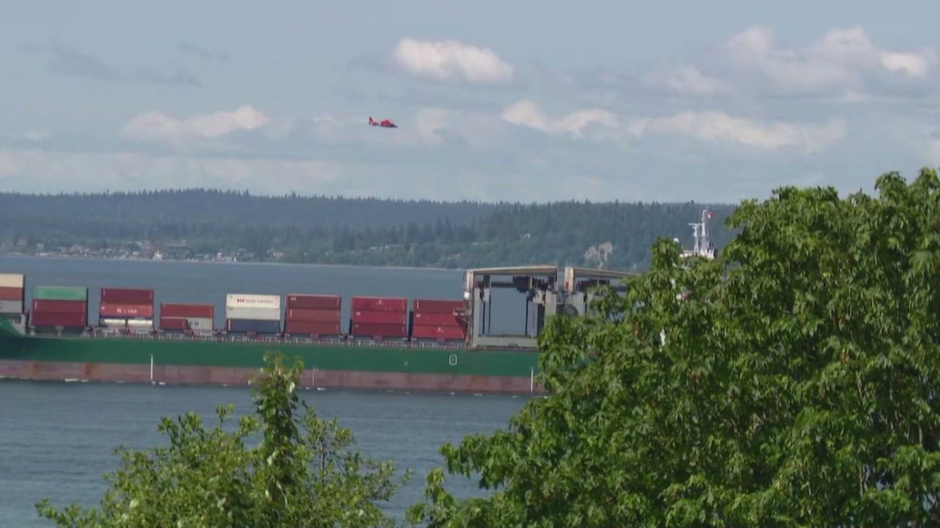 One person was rescued, but three more remain missing. 