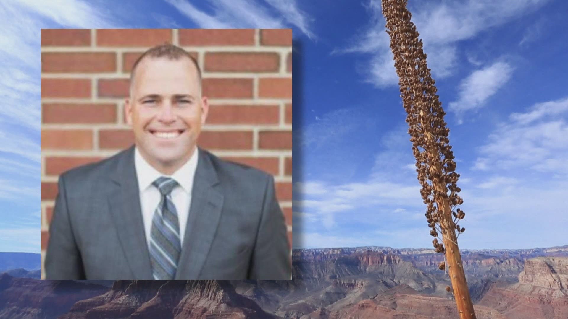 Joseph Mount is accused of leading more than 150 people on a trip to the Grand Canyon last year. He now faces federal charges.