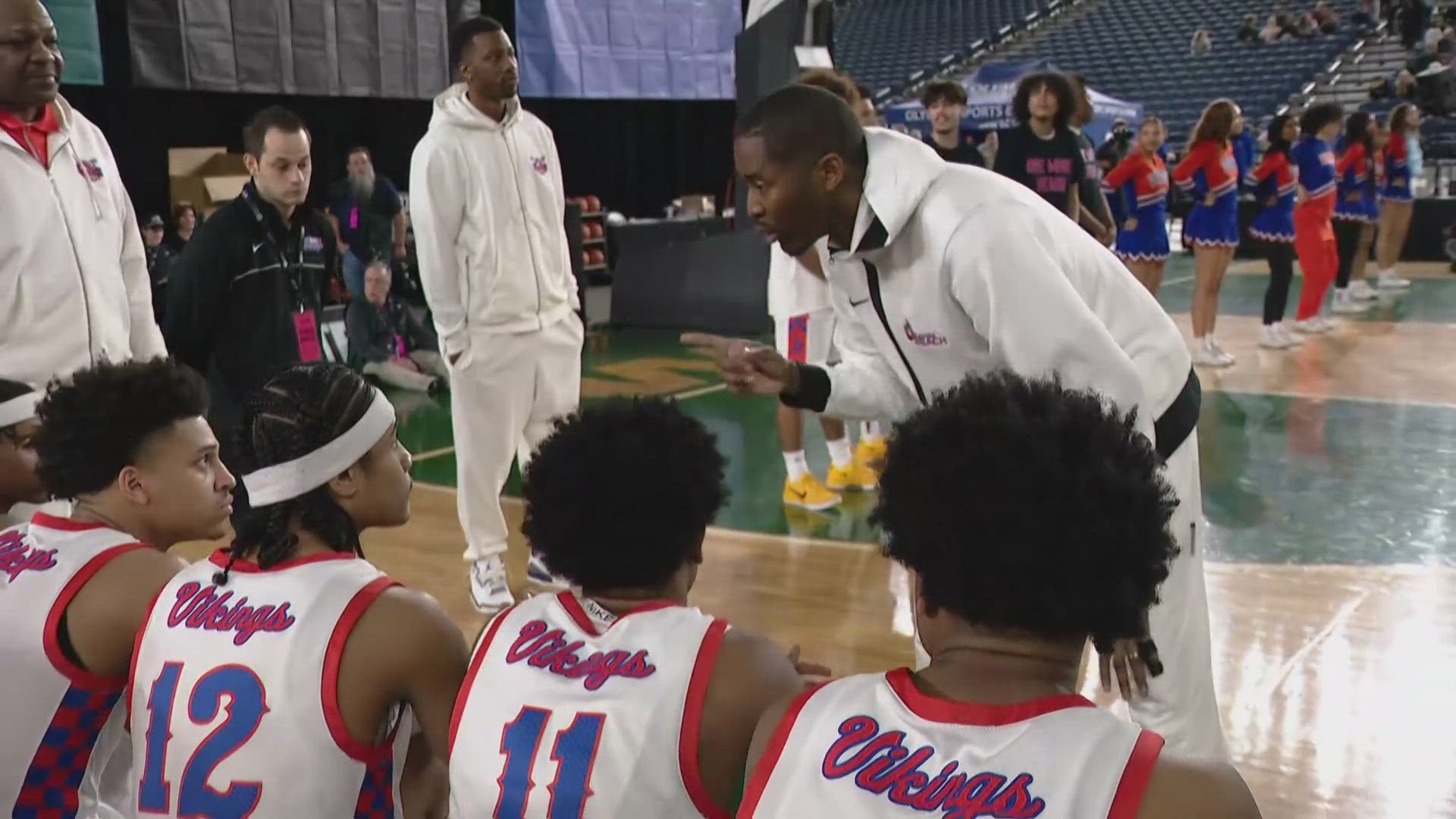 Jaylen Petty, Kaden Powers, and Nyale Robinson made a case for being one of the best backcourts in state history. 
