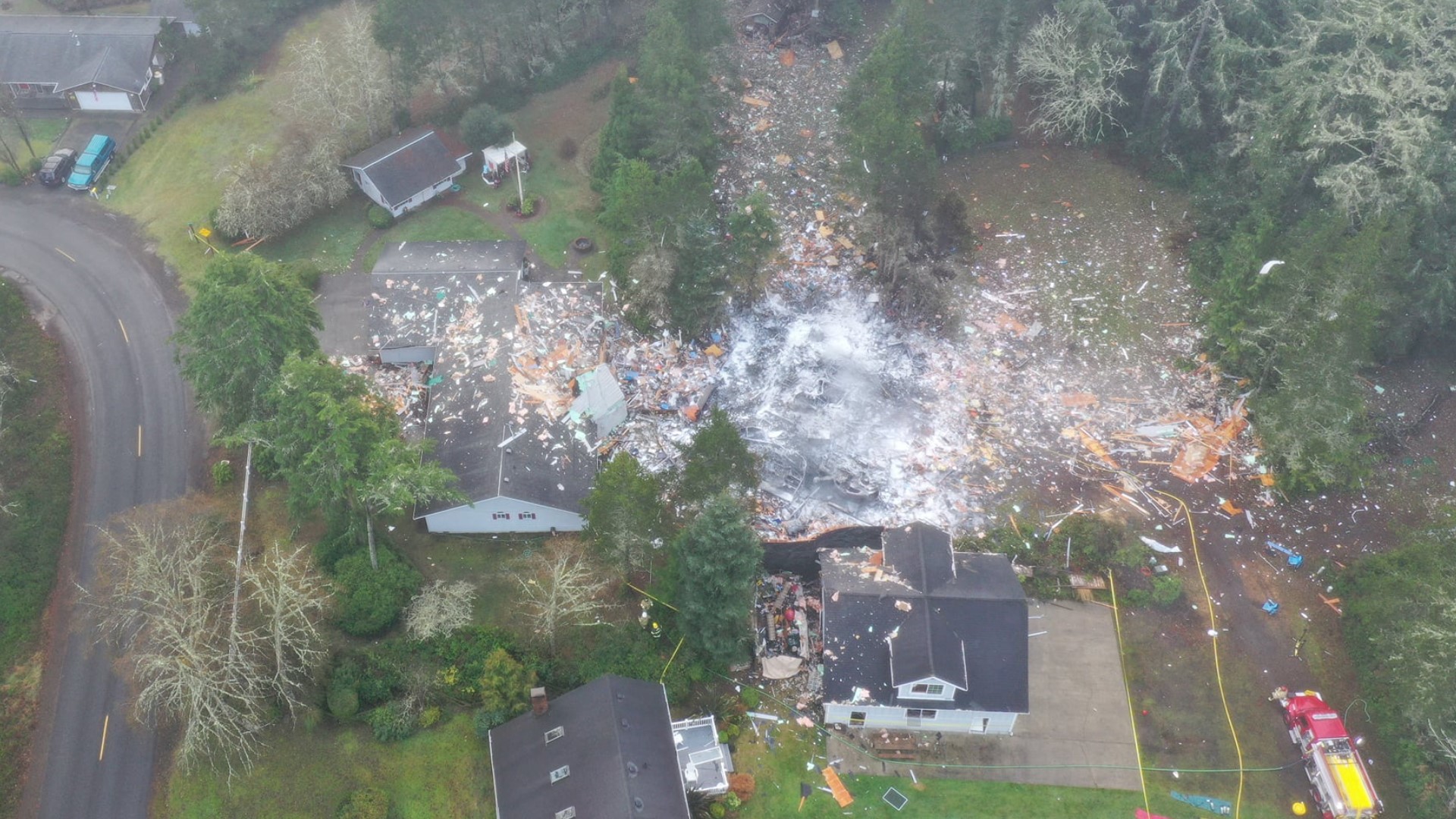 Accidental propaneair mixture caused explosion in Pacific County