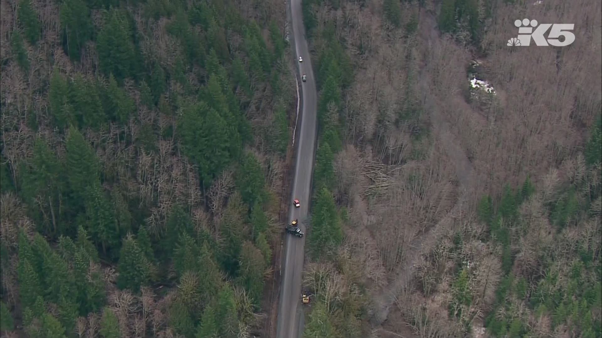 SR 706 re-opened several weeks ahead of schedule after two “significant” mudslides forced WSDOT to close the roadway.