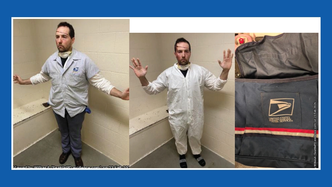 Fake mail carrier accused of violently strangling Seattle homeowner’s wife during demand for bitcoin