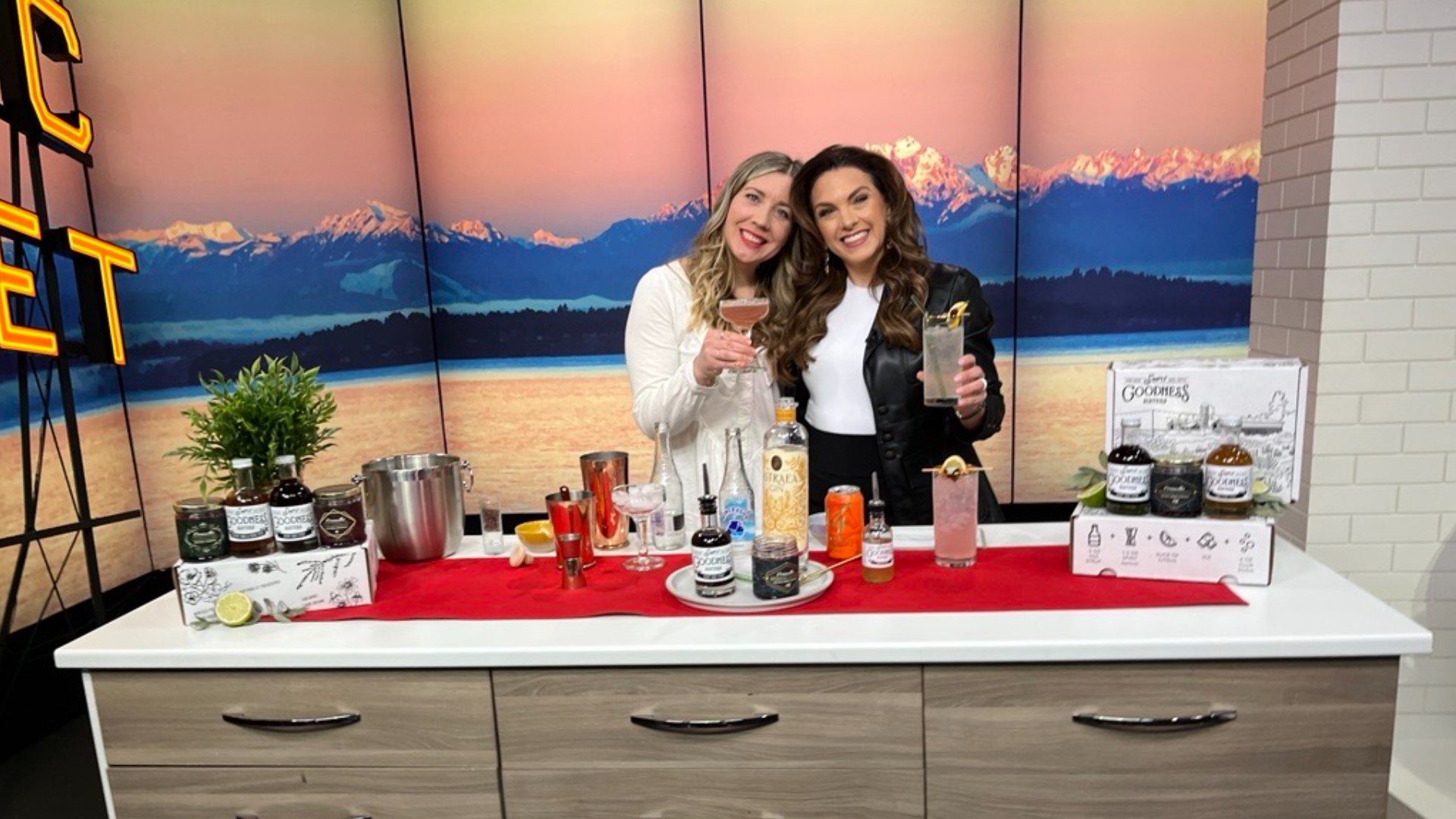 The Simple Goodness Sisters create a fresh twist on a classic for Seattle Cocktail Week, March 3 – 10th. #newdaynw