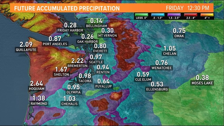 Atmospheric river to bring heavy rainfall to western Washington | king5.com