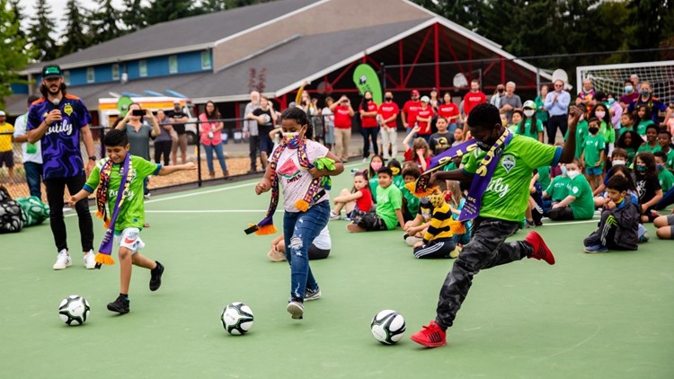 Seattle Sounders RAVE Foundation building 26 soccer fields by 2026