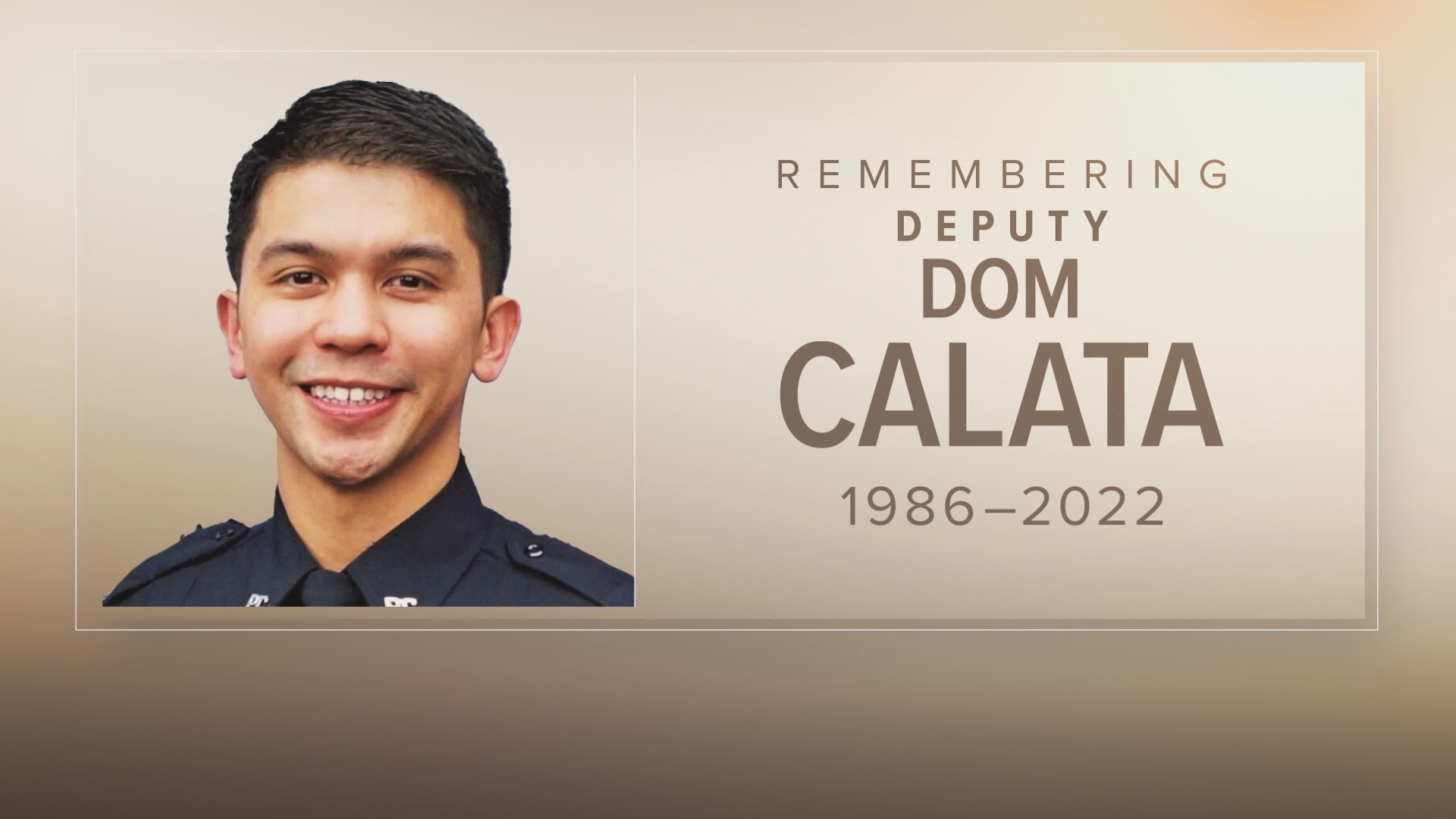 Christina Calata-Curtis remembers fallen Deputy Dom Calata