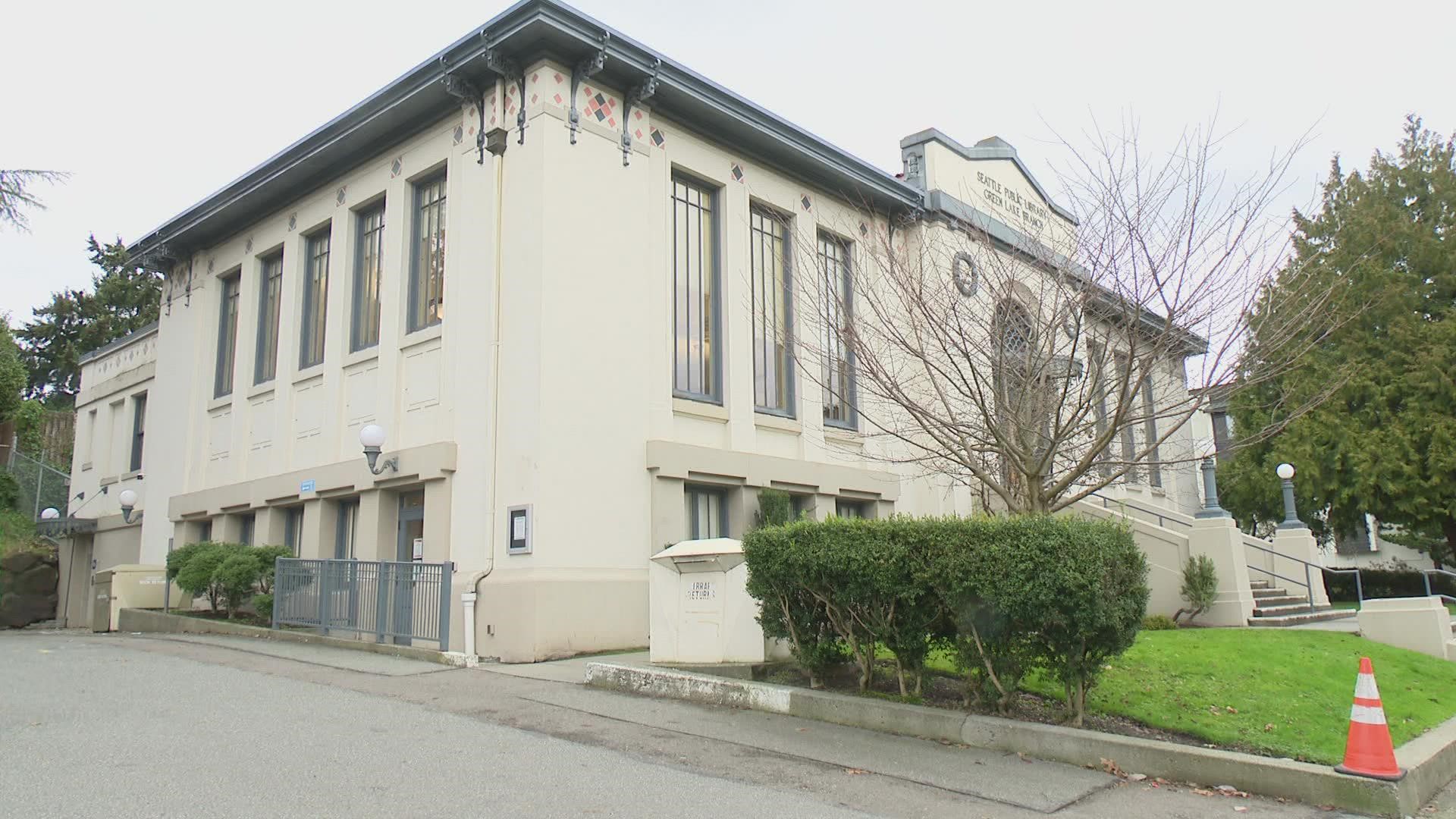 A survey by the city's Department of Construction identified the Green Lake Branch, one of three historic Carnegie buildings.