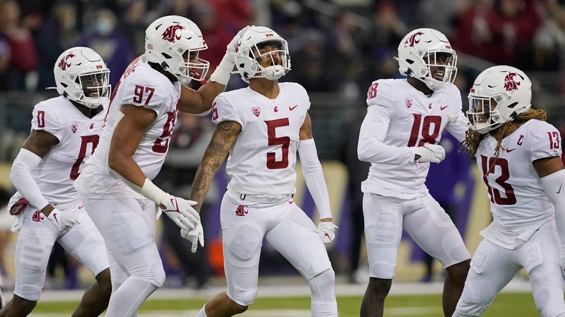 Washington State pummels Washington 40-13 in Apple Cup | king5.com