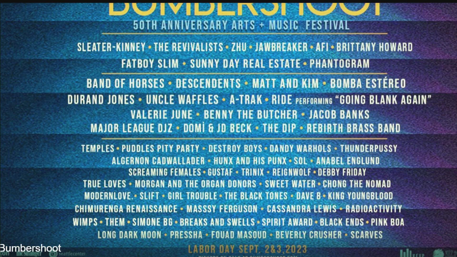 Who's playing at Bumbershoot this year? Lineup released