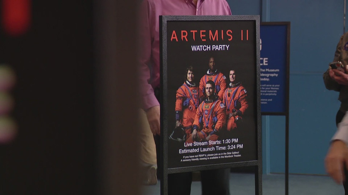 Seattle's Museum of Flight hosts watch party for Artemis II launch