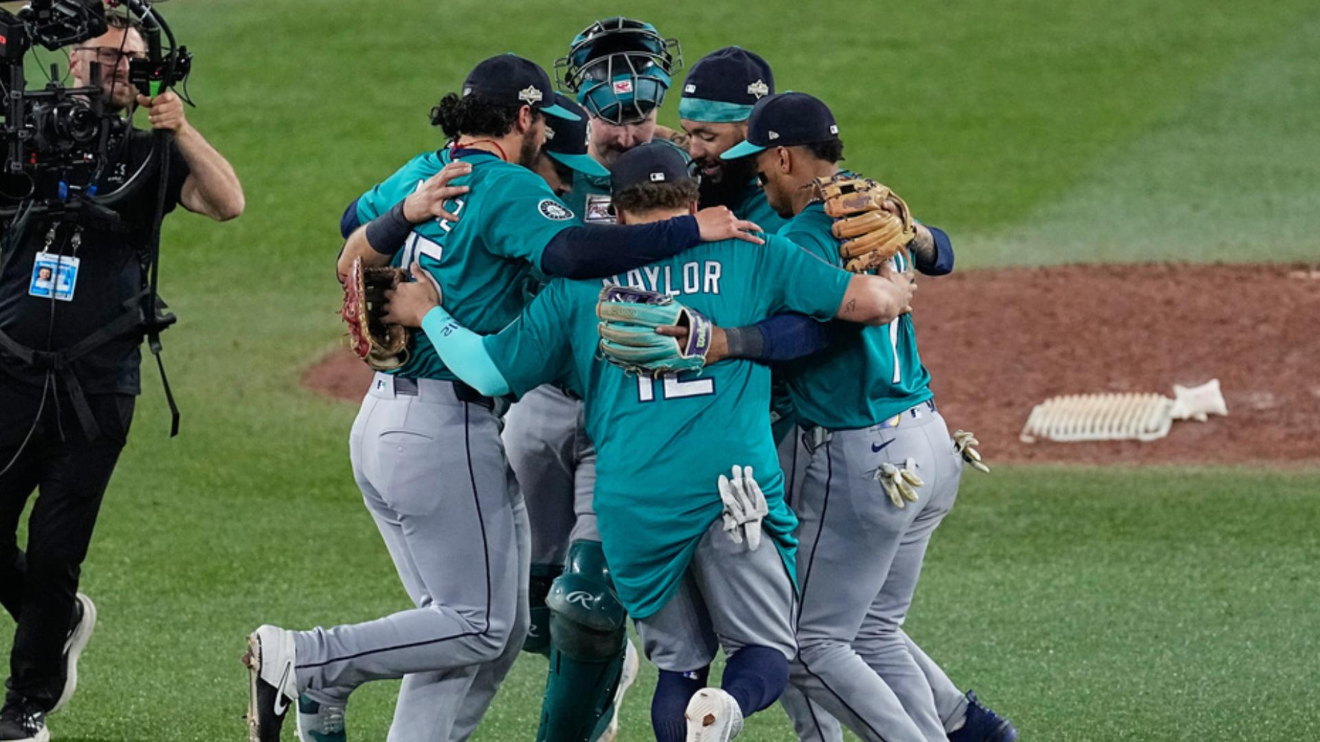 Mariners Alcs Mariners take ALCS Game 1 with a 3-1 win against the Blue Jays | king5.com