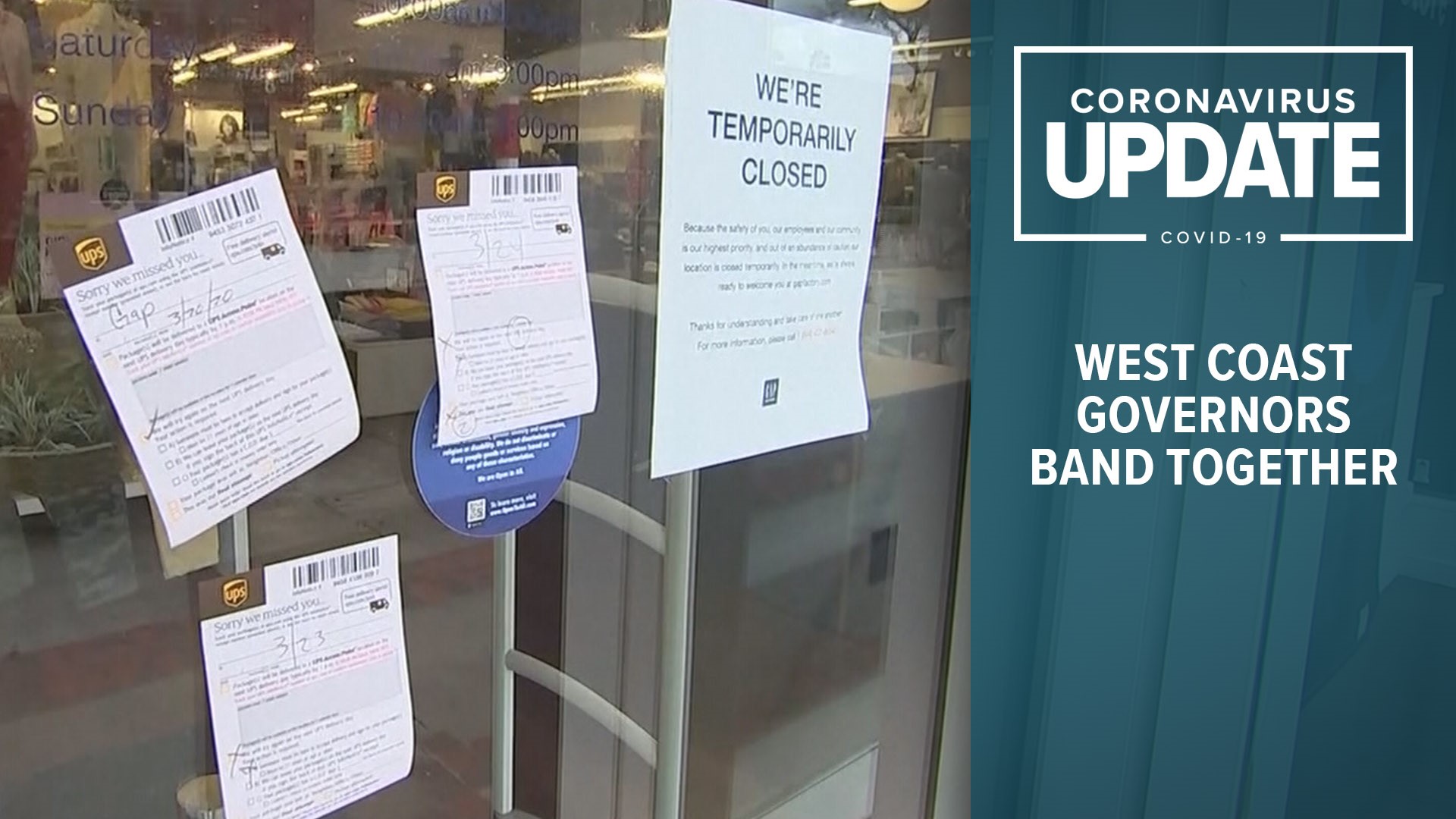 The governors of Washington, Oregon and California have agreed to work together on the decision to lift social distancing guidelines and reopen businesses.