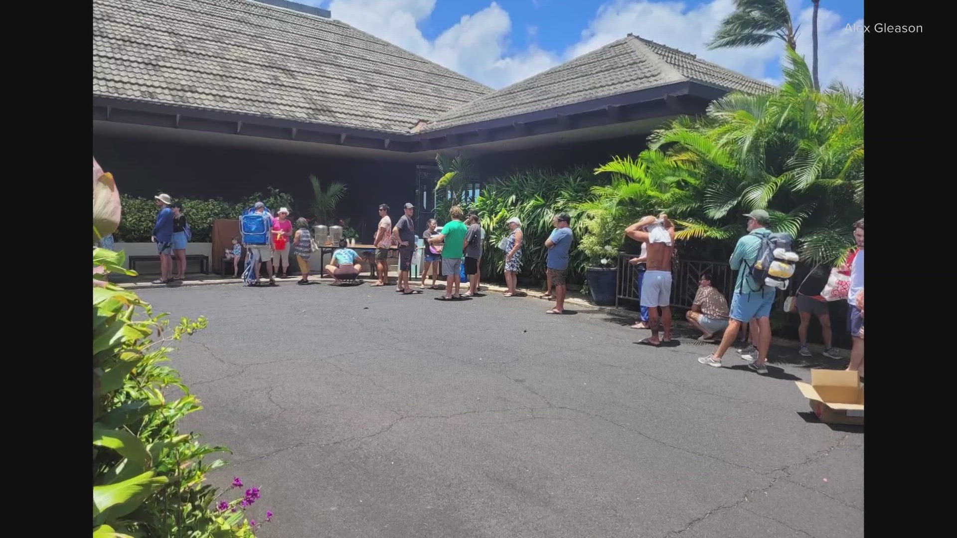 Alex Gleason estimated that he and his staff at Merriman's Kapalua have served about 5,555 free meals to displaced locals in the last six days.