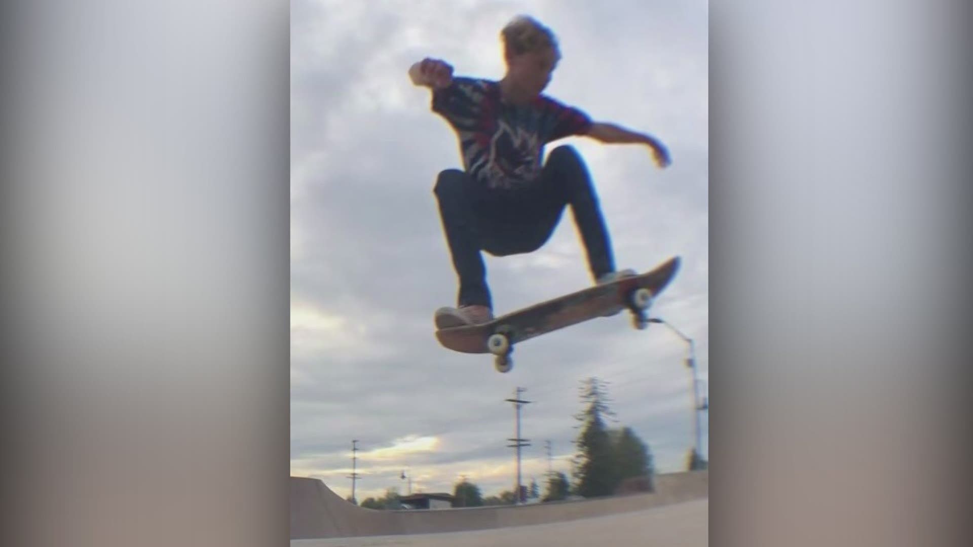 Berrett Wirth Crossley, 13, died following a skateboarding fall in Buckley.