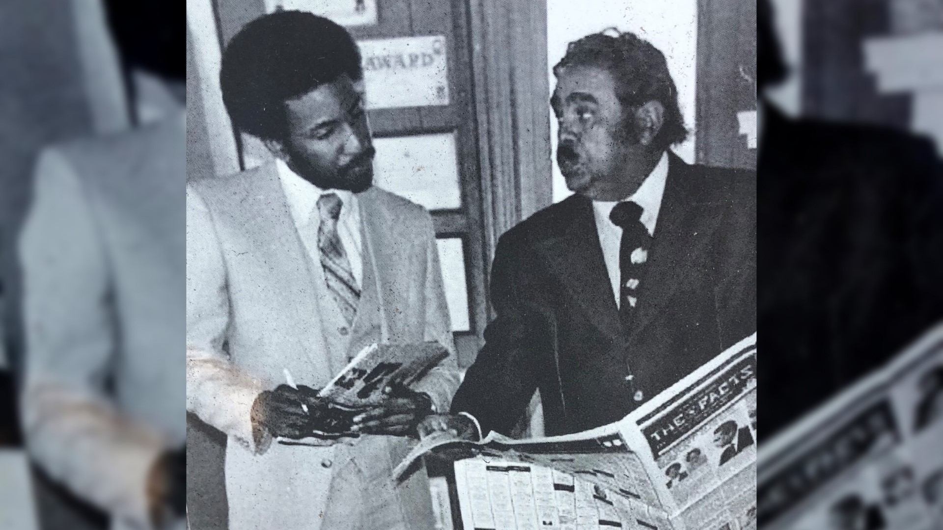 Converge Media founder Omari Salisbury pays homage to Fitzgerald Beaver, who founded "The Facts" newspaper in 1961. #k5evening