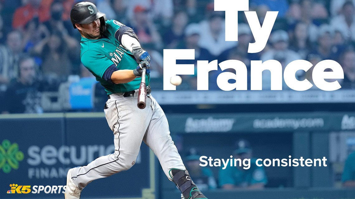 Mariners first baseman Ty France on being a consistent hitter and teammate