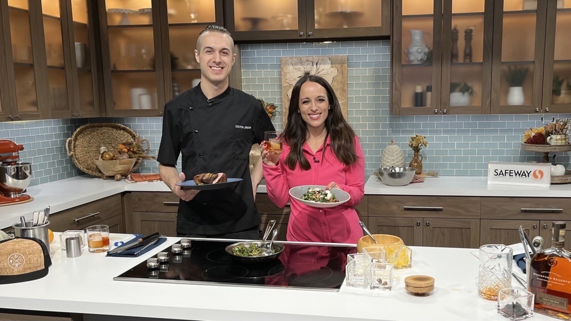 Chef Colton Jenderny from Water's Table  shows us how to make a Salmon Creek Pork Tenderloin and the LakeLife 2.0 cocktail. #newdaynw