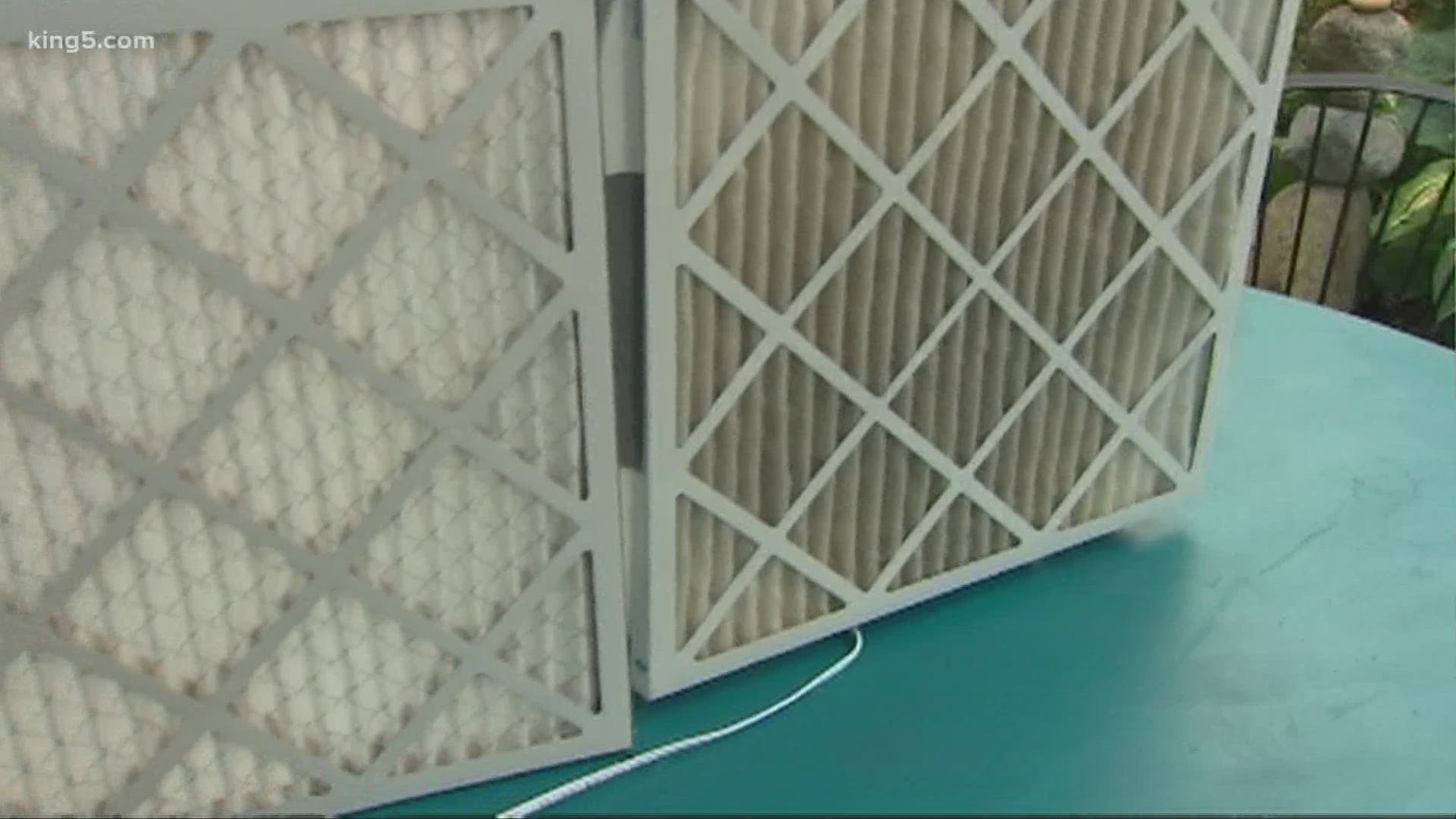 HEPA Air Filters for any air opening in the van - wildfire smoke