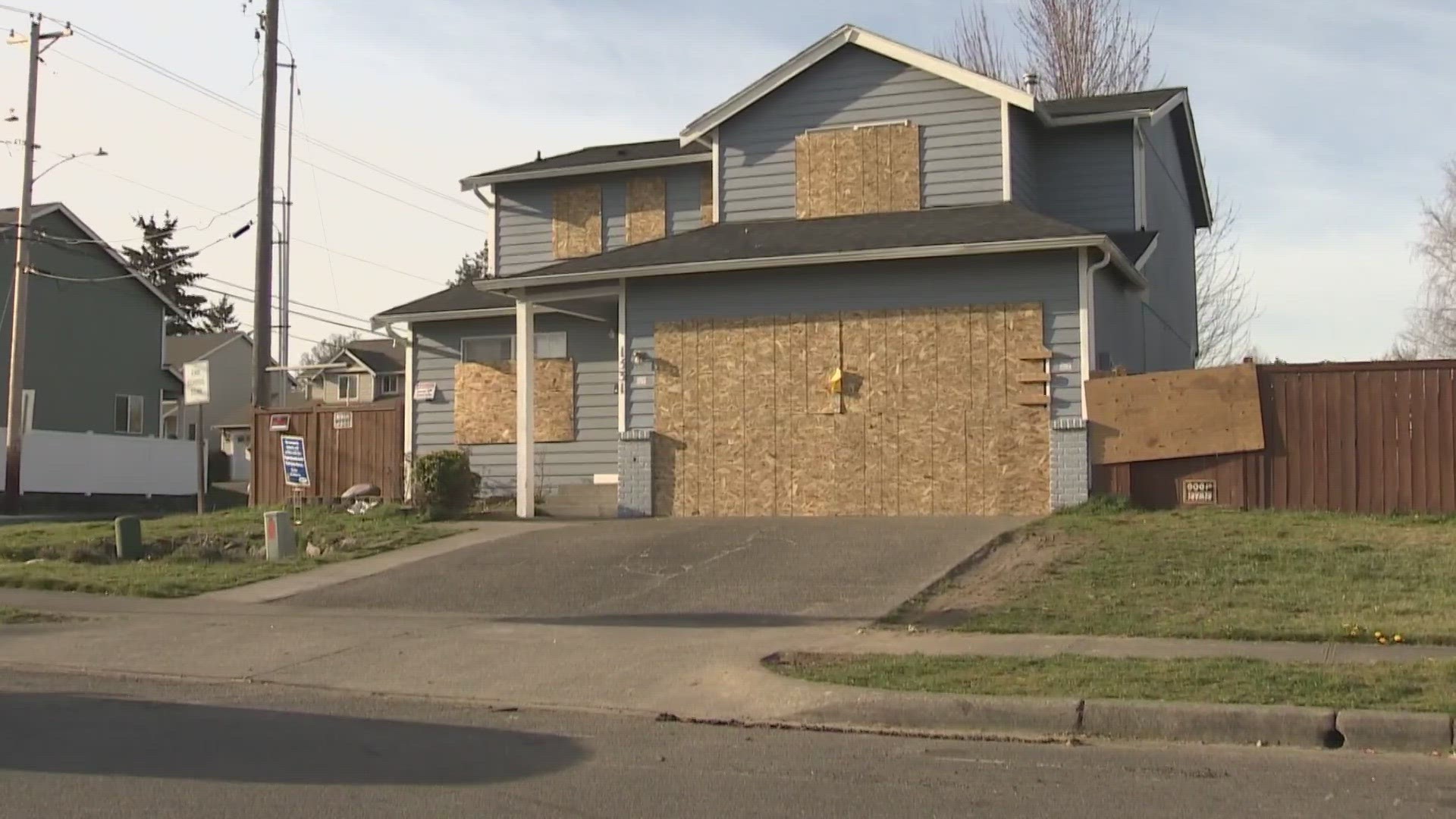 A monthslong investigation found the home was a hotspot for drive-by shootings and stolen vehicles.