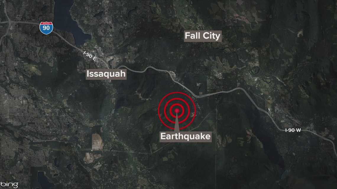 A 3.0 magnitude earthquake hits east of Isaac on Wednesday