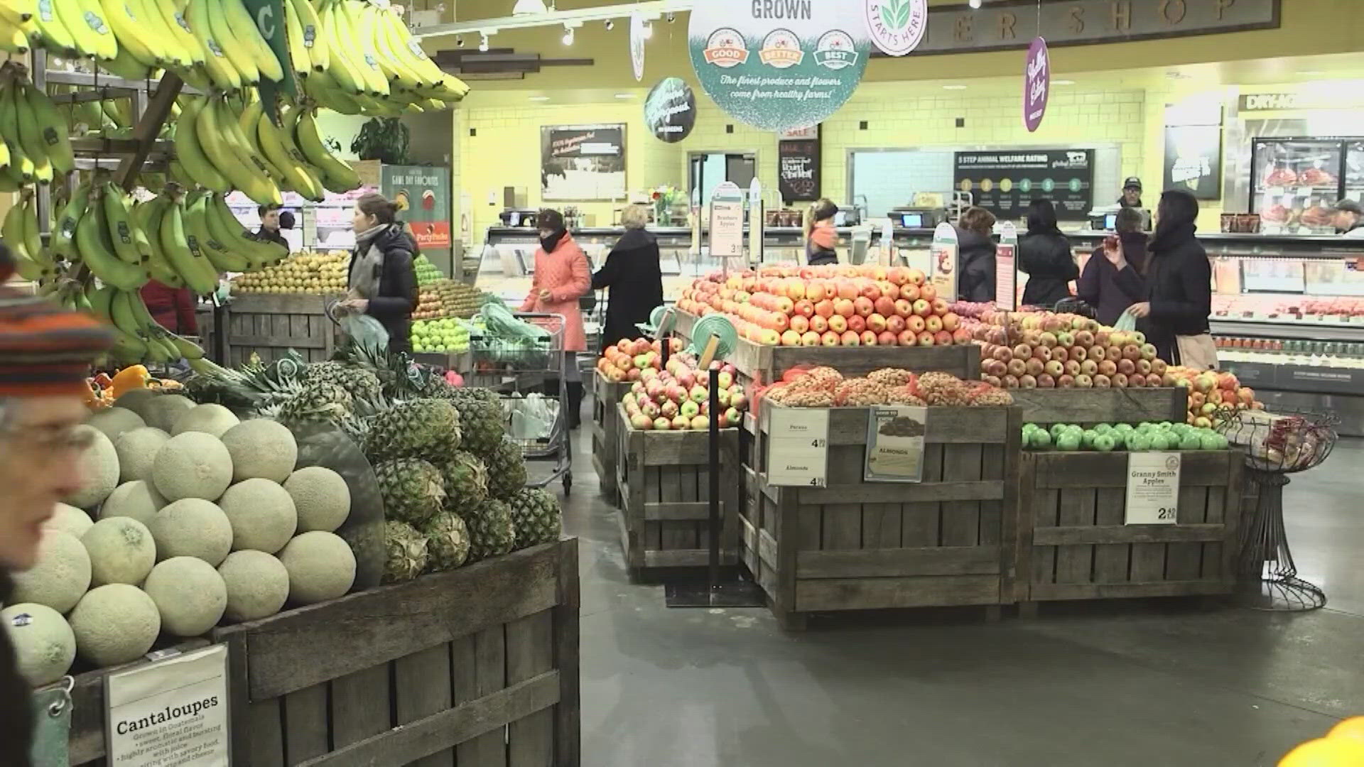 Stakes are high for Washington customers as 100,000 grocery workers for the two chains contemplate a strike authorization vote. 