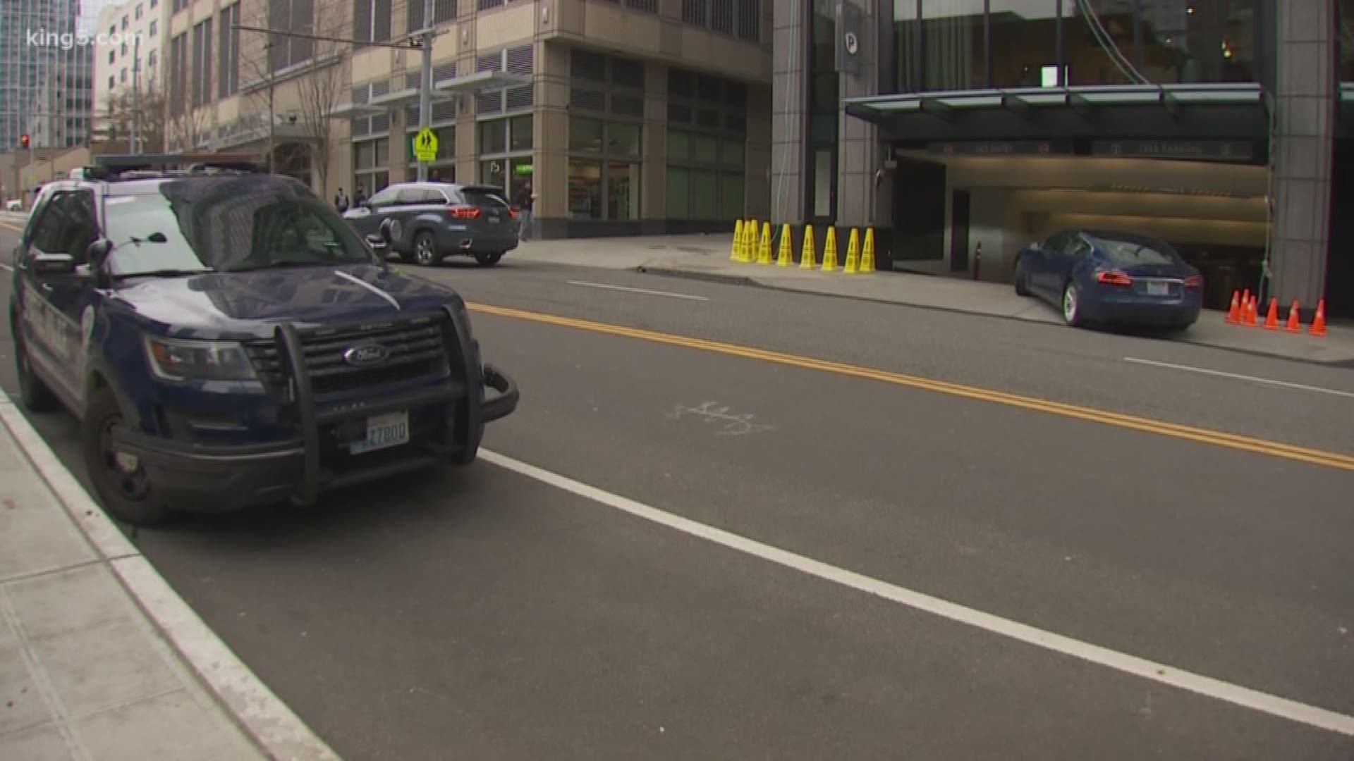 The City of Seattle is ready to spend thousands in signing bonuses to attract dozens of new police officers. This after a bill signing today, which is symbolic of the stiff competition for men and women in uniform. KING 5's Chris Daniels tells us why.
