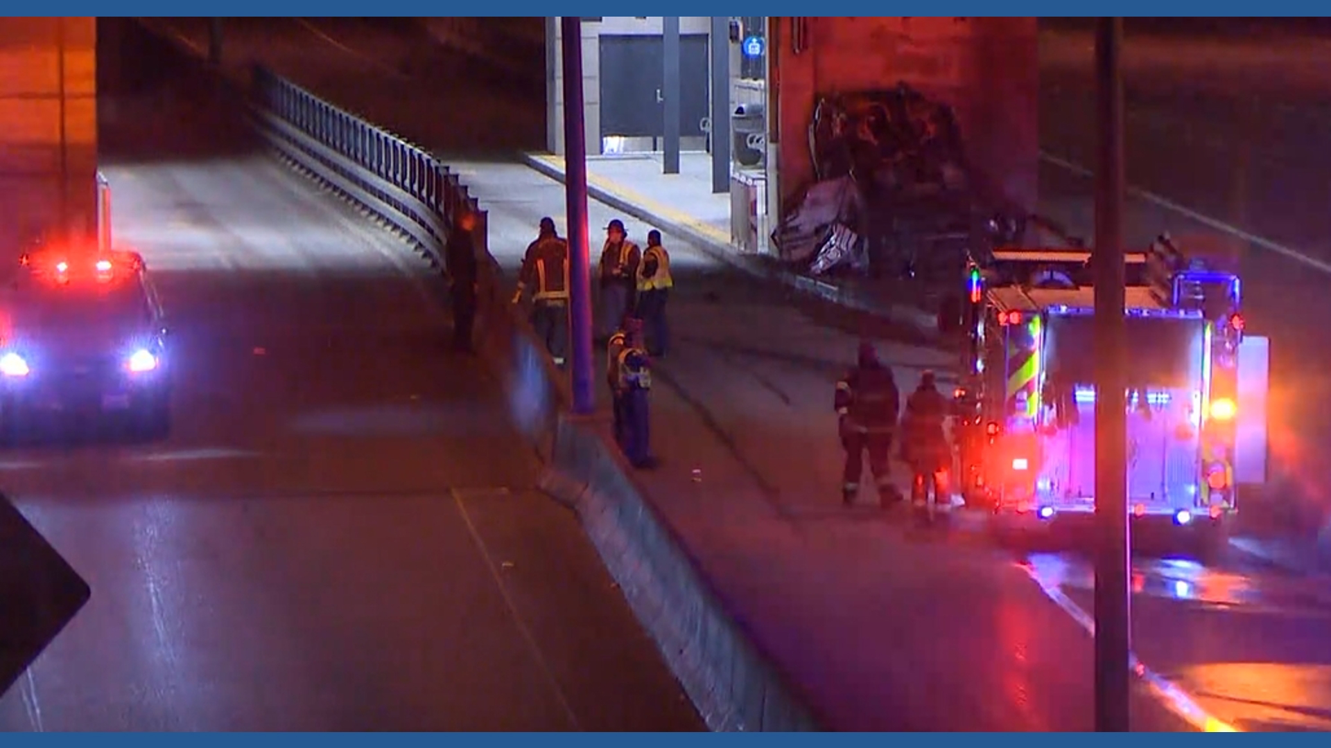 1 killed in fiery car crash on I-5 at Mountlake Terrace transit station ...