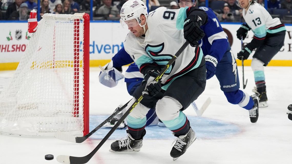 Kraken Hold 8-game Win Streak Heading Into Matchup With Lightning ...