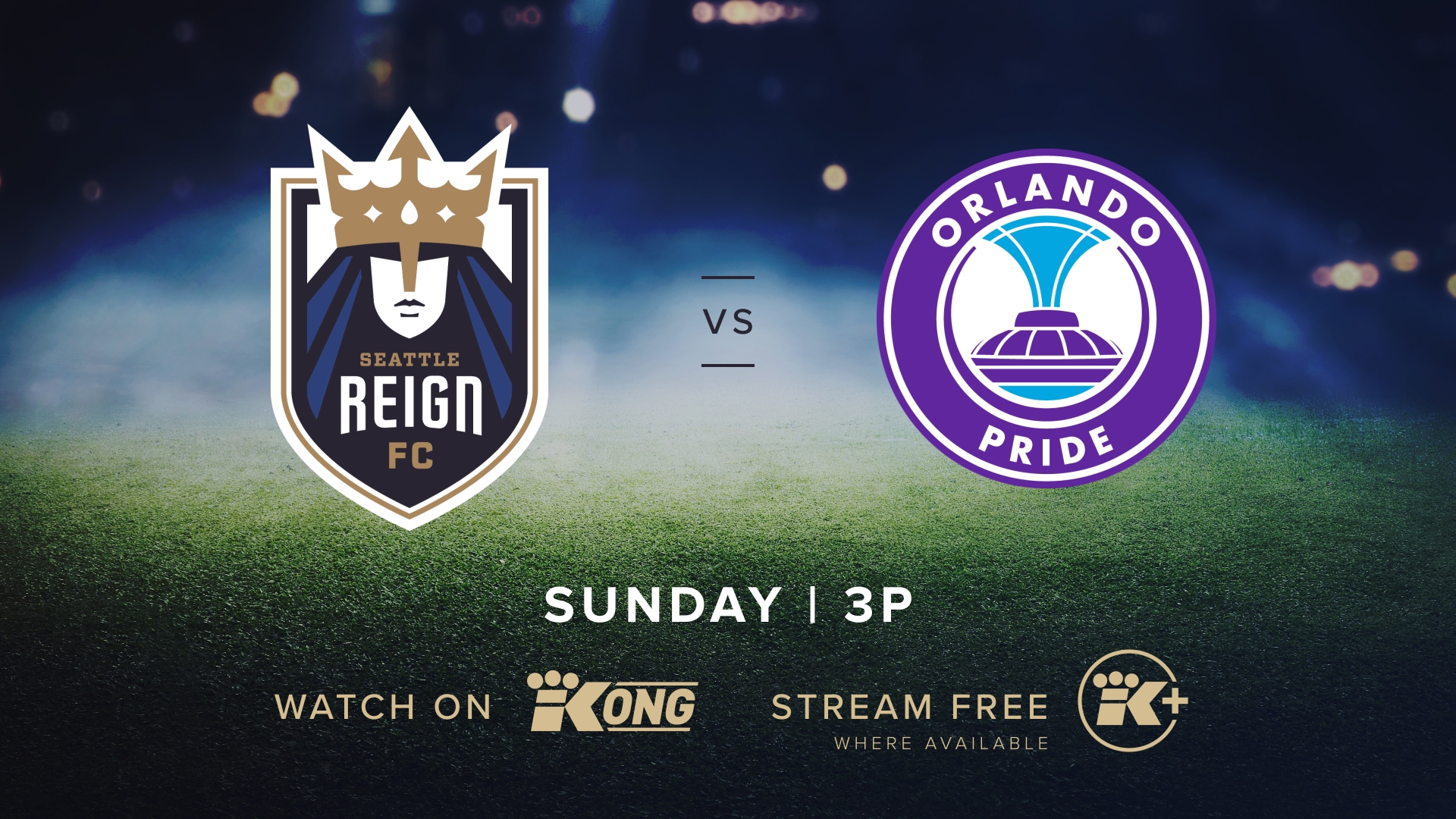 Watch the Seattle Reign FC take on the Orlando Pride at home. Available to stream in the Seattle market.