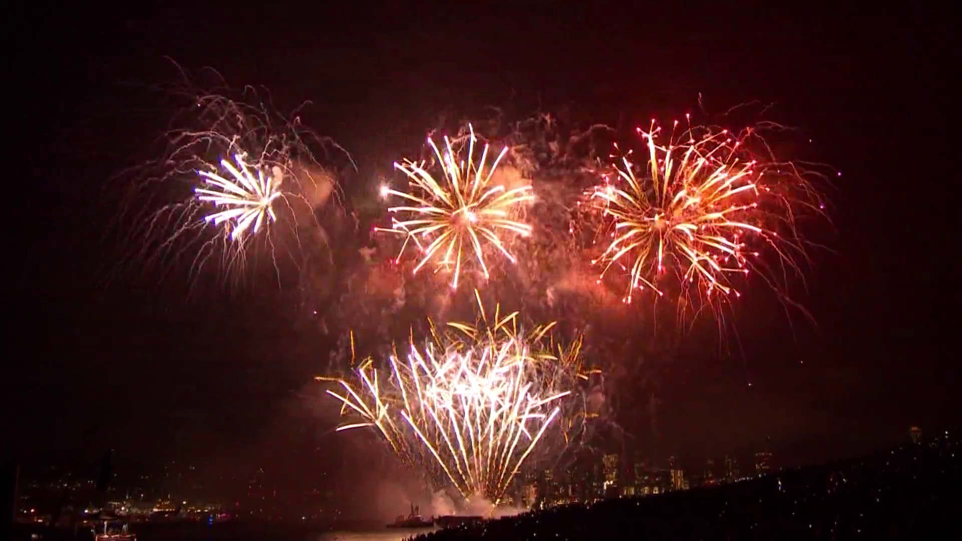 The city celebrated The Fourth of July with the return of the fireworks show over Lake Union.