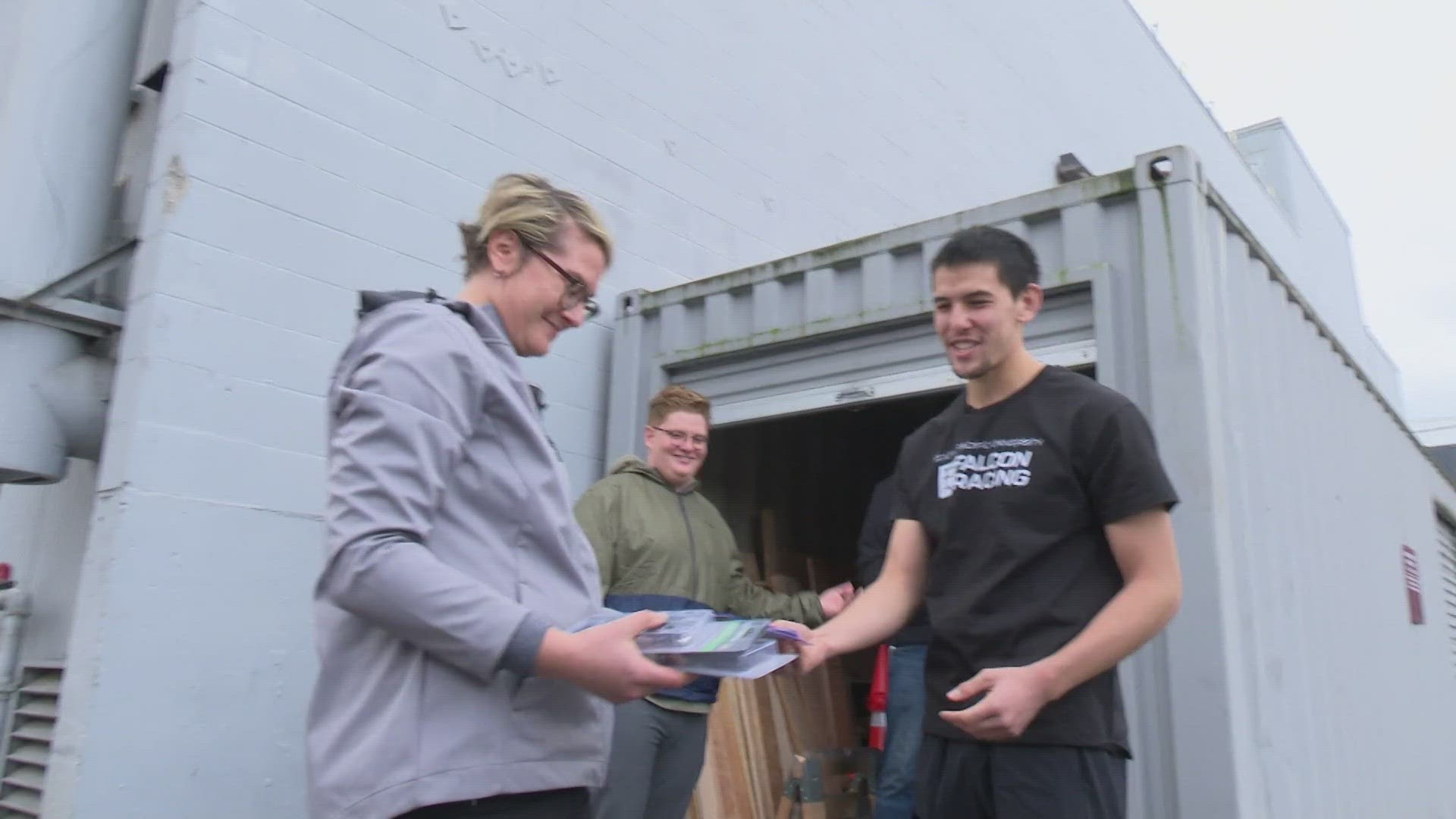 After KING 5 aired a story covering the crime, a Tukwila company donated boxes of tools to the engineering club.