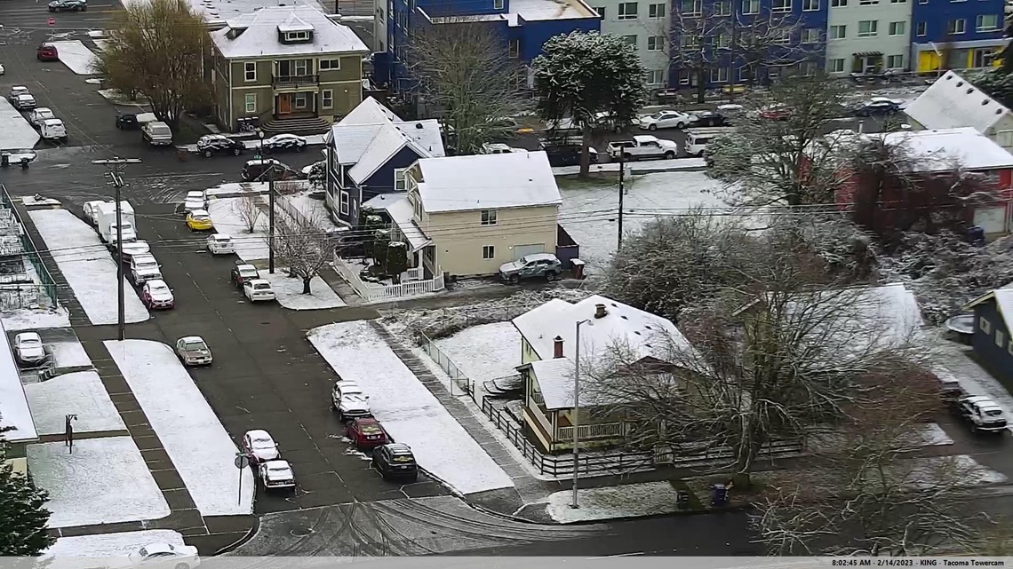 Lowland Snow Causes Icy Roads, School Delays Across Western Washington ...