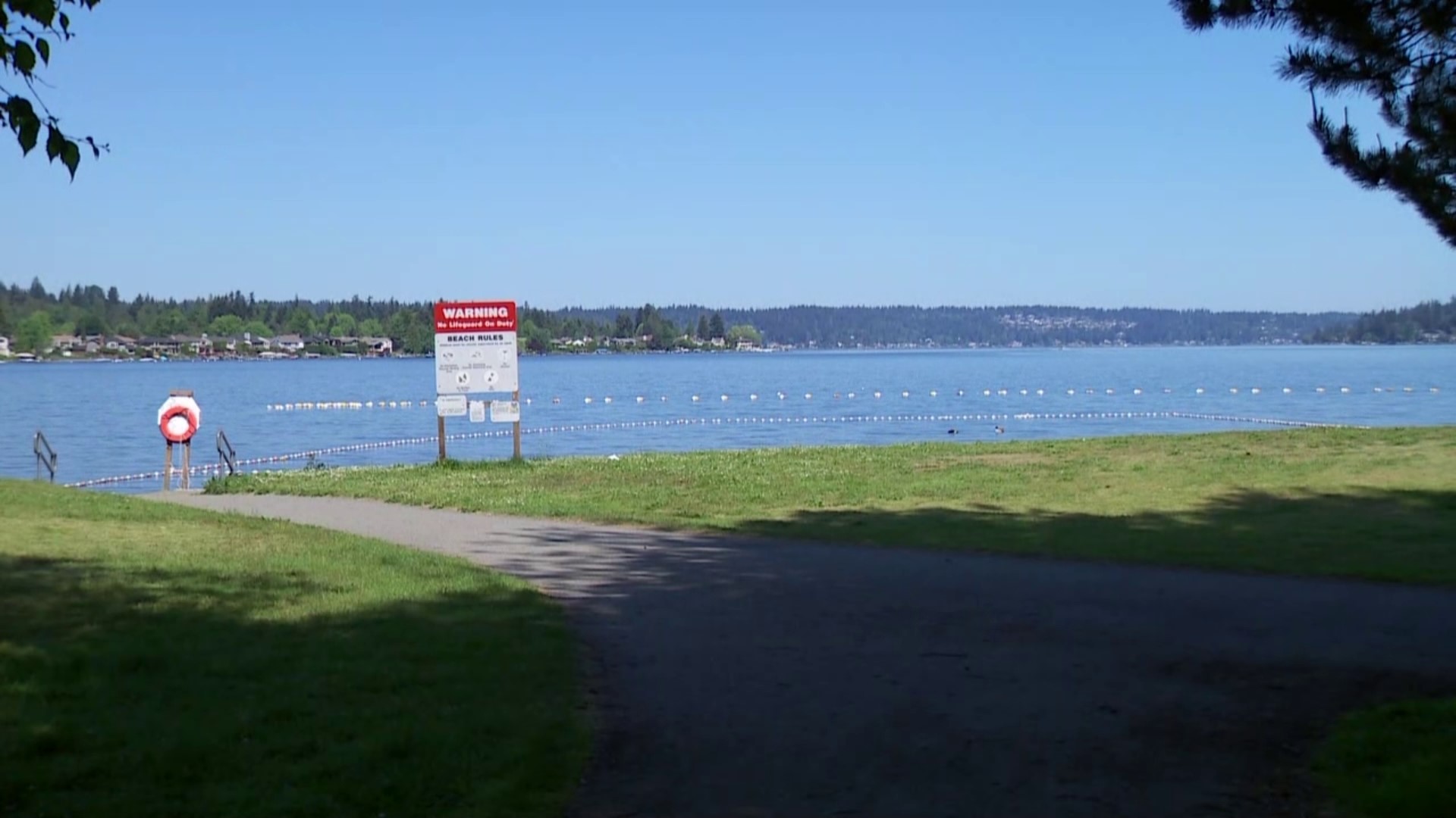 An 18-year-old man drowned in Lake Sammamish on Sunday night. The man's friends say he was a strong swimmer, but was likely overcome by the cold water.