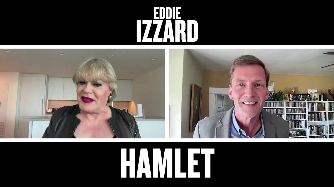Zizzard Eddie Izzard brings her one-woman 'Hamlet' to Seattle Rep | king5.com