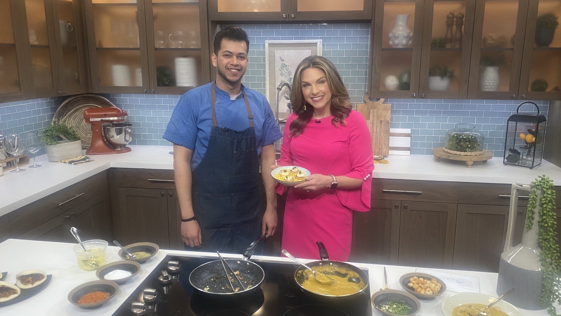 Rasai in Fremont launched an a la carte menu. Executive Chef Gaurav Raj made wild mushroom korma and showed off dishes from their spring menu.