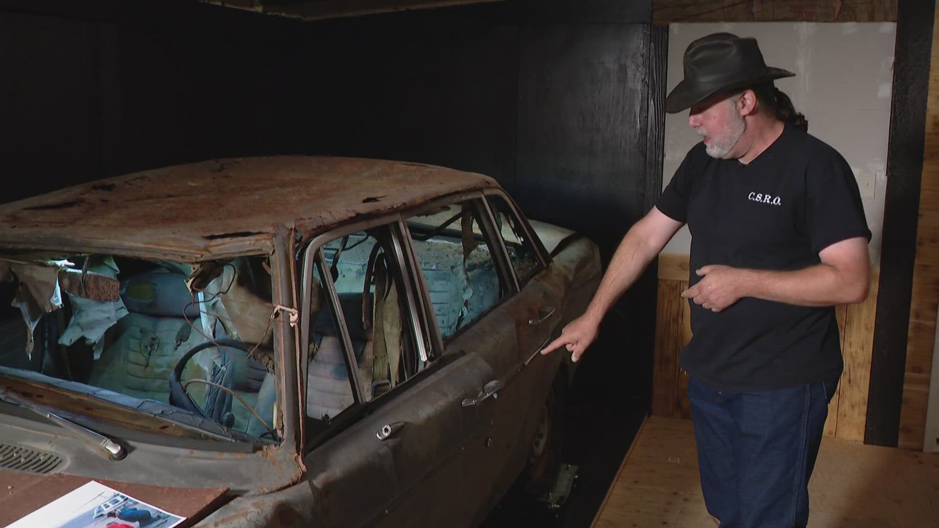 The museum displays victims' equipment and belongings, including a Volvo owned by 27-year-old photographer Reid Blackburn who died in the 1980 eruption.