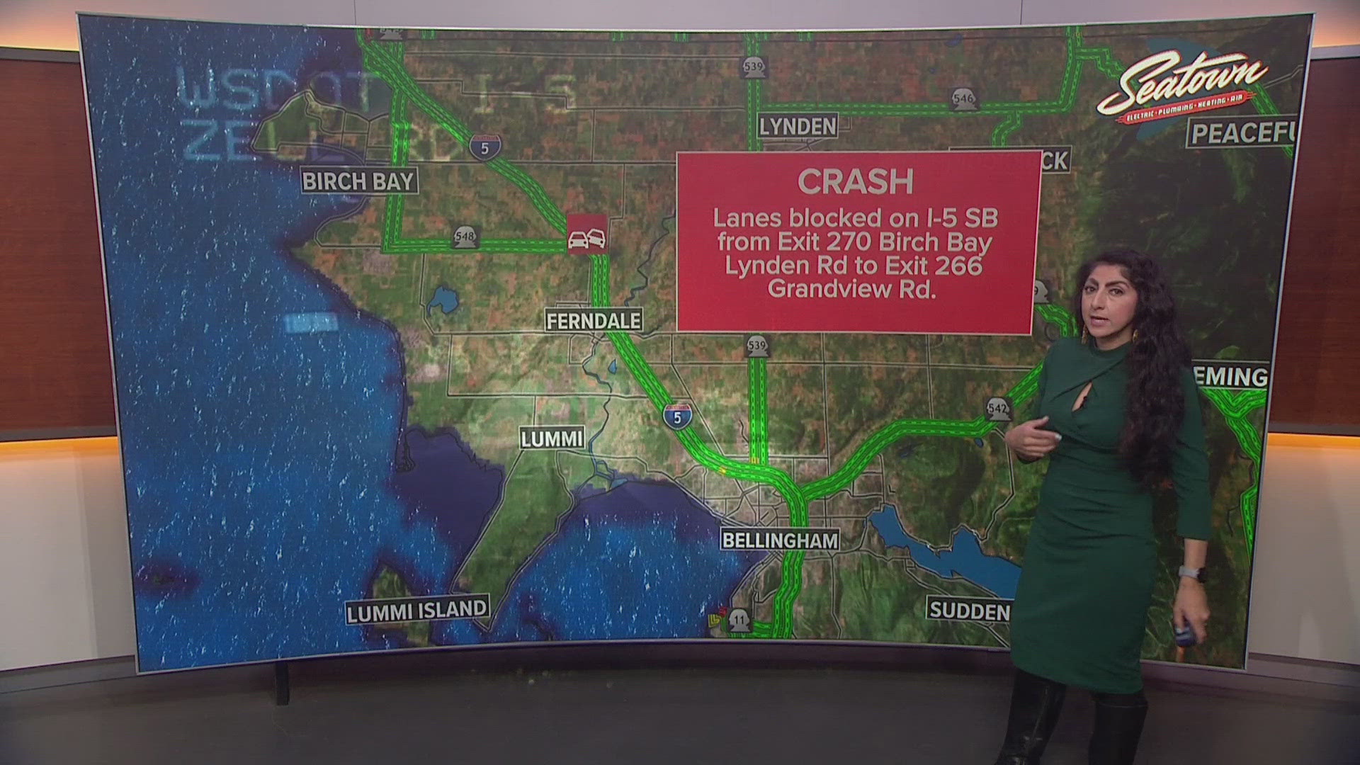 I-5 southbound lanes reopen after serious car crash near Birch Bay ...
