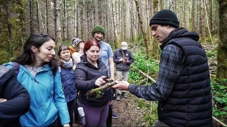 Learn fungi facts from fiction on Whidbey Island Wild Mushrooms Tours