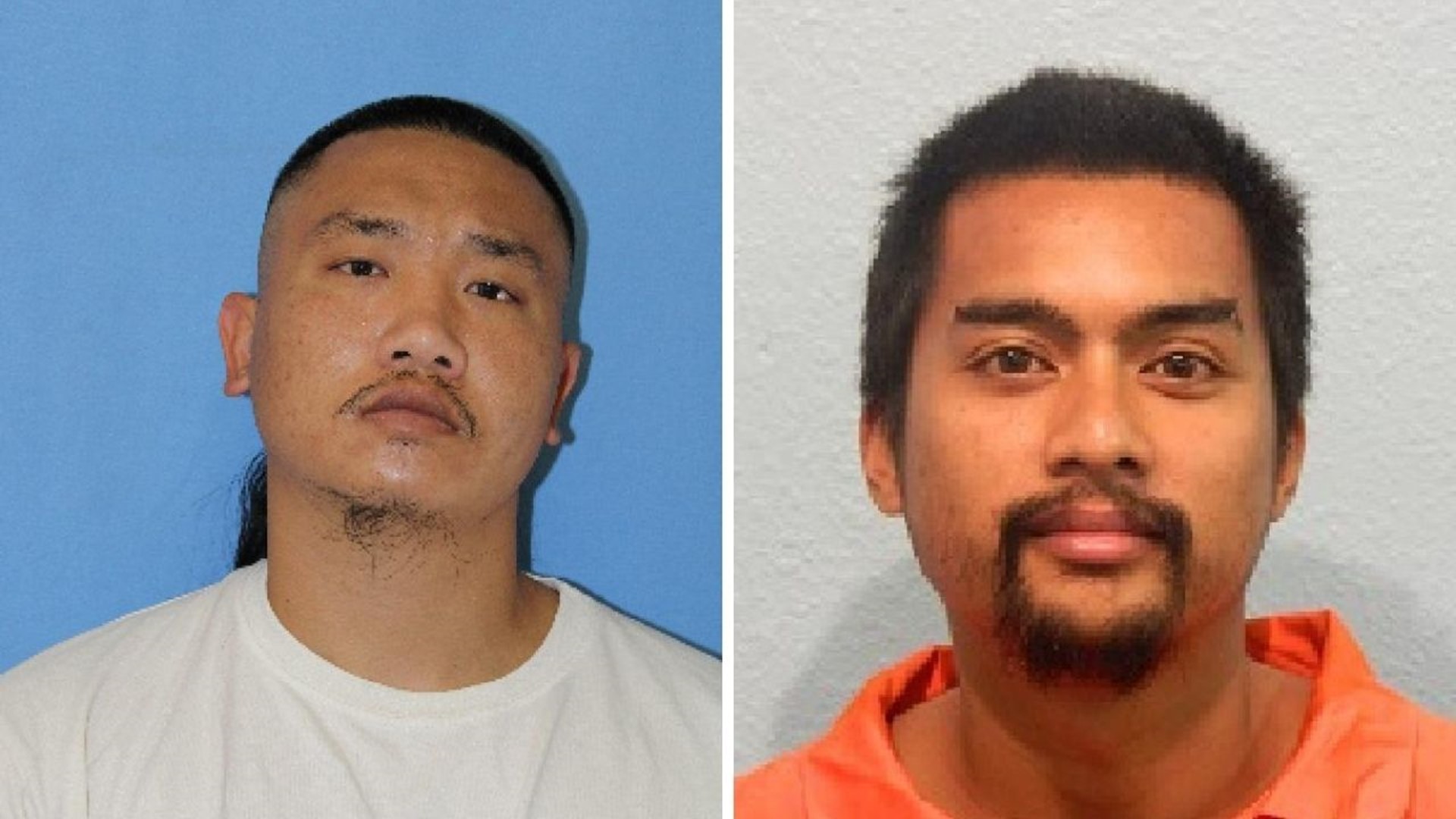 Branden Cerna and Stanley Lee face a number of charges, including first-degree theft and theft of a motor vehicle.
