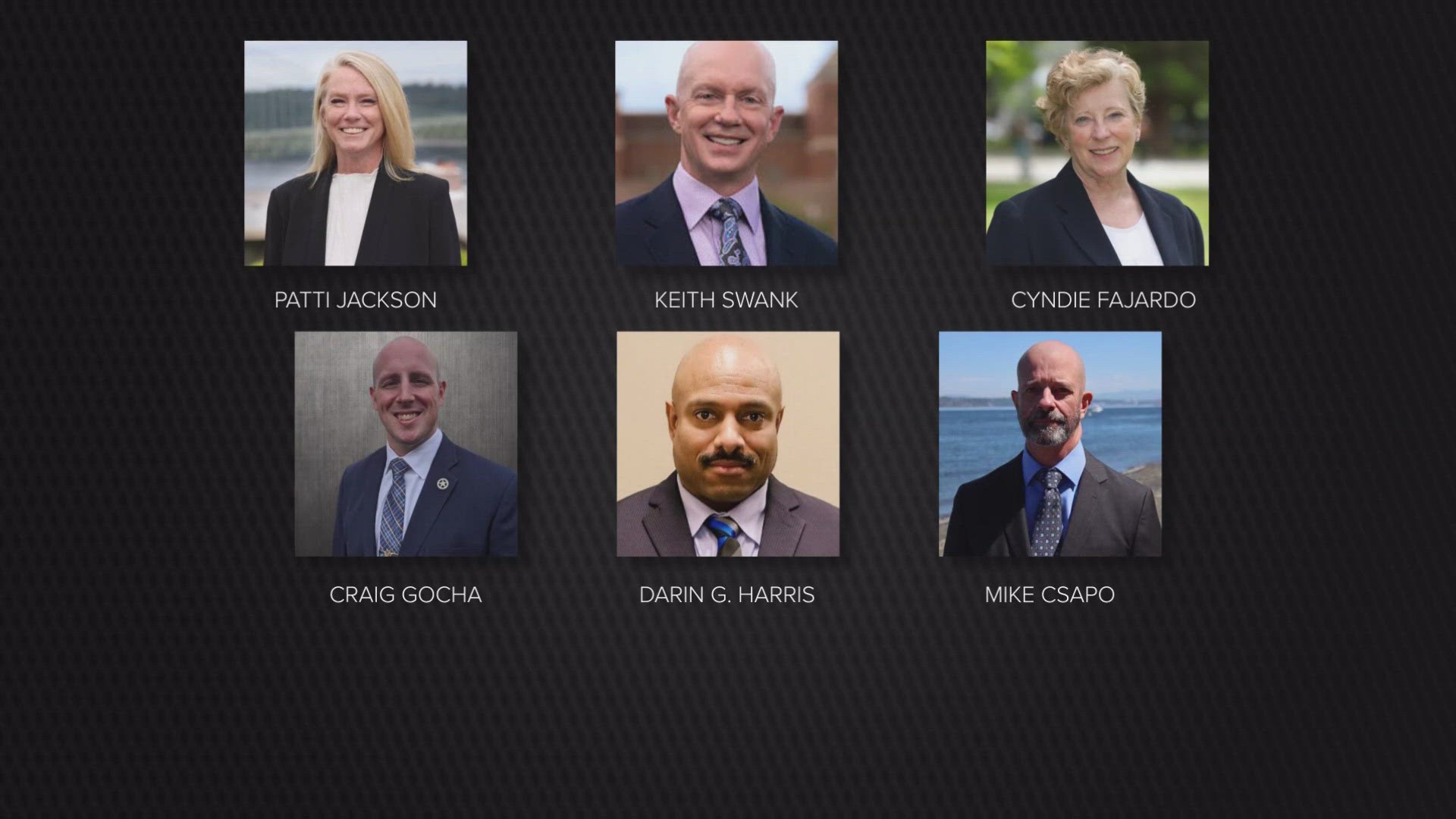 Six candidates, including four current and former PCSD employees, a federal police officer and a former Seattle police captain, will be on the ballot for sheriff.