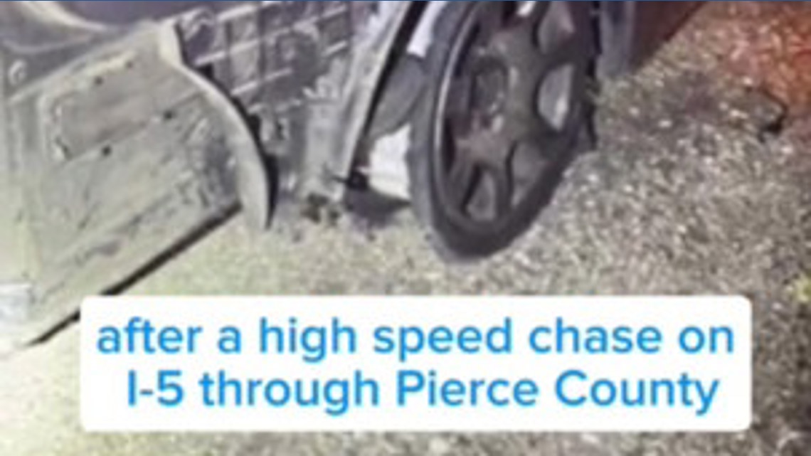 Two arrested after 130 MPH chase on I-5 | king5.com