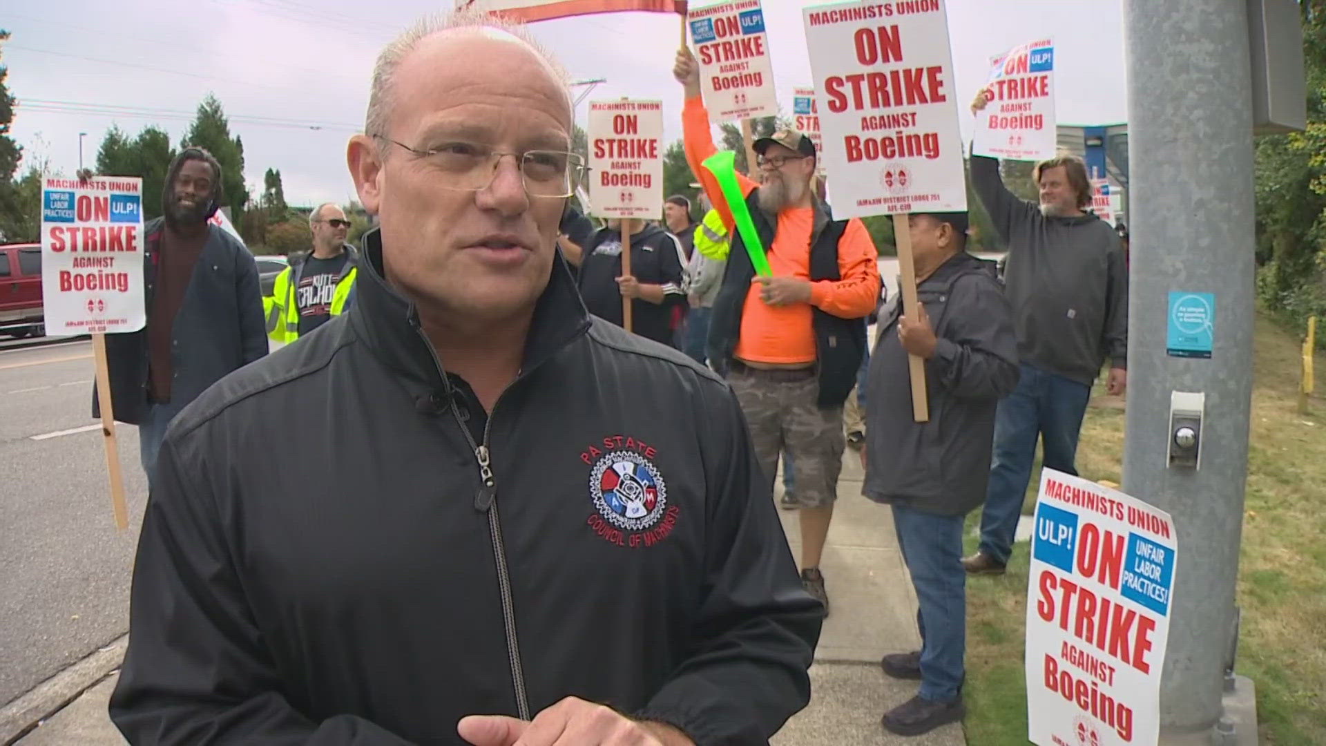 On day five of the Machinists Strike, workers spent more time on the picket lines at Boeing factories around the region.