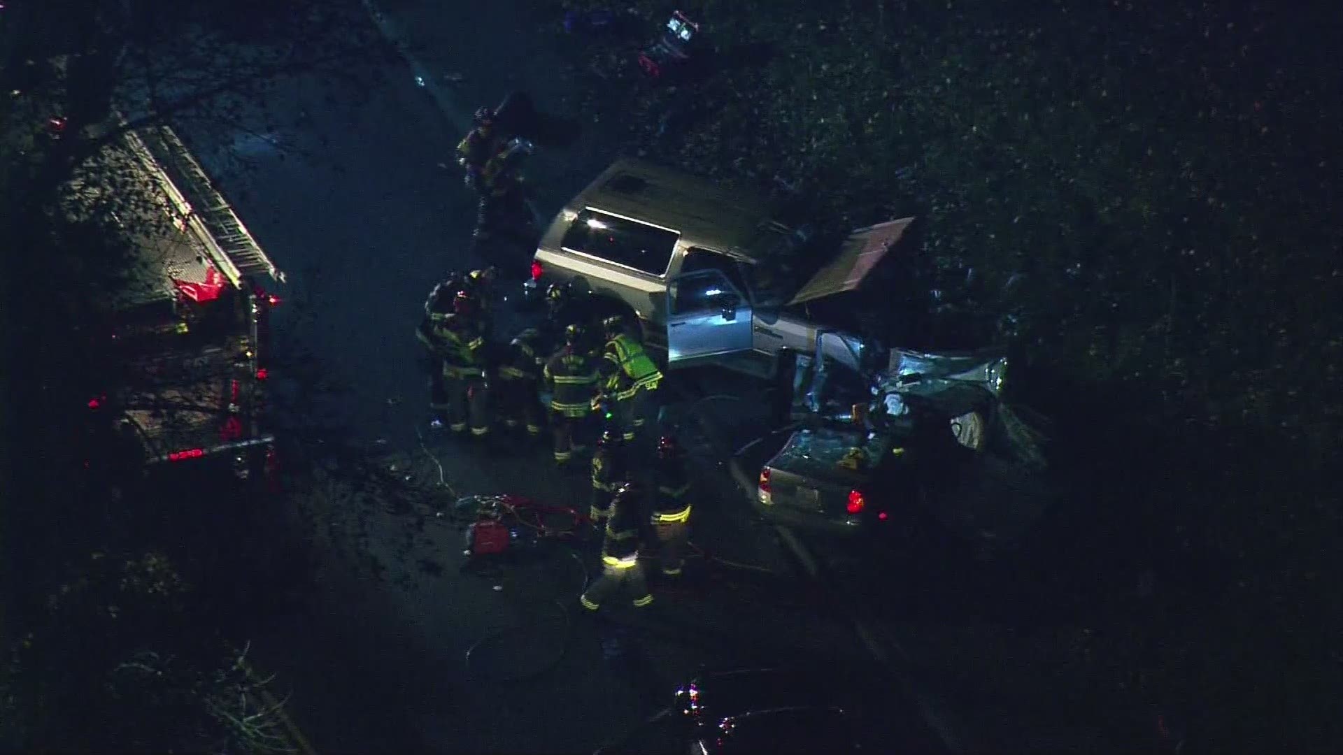 Road reopen after serious crash on Benson Drive S. in Renton