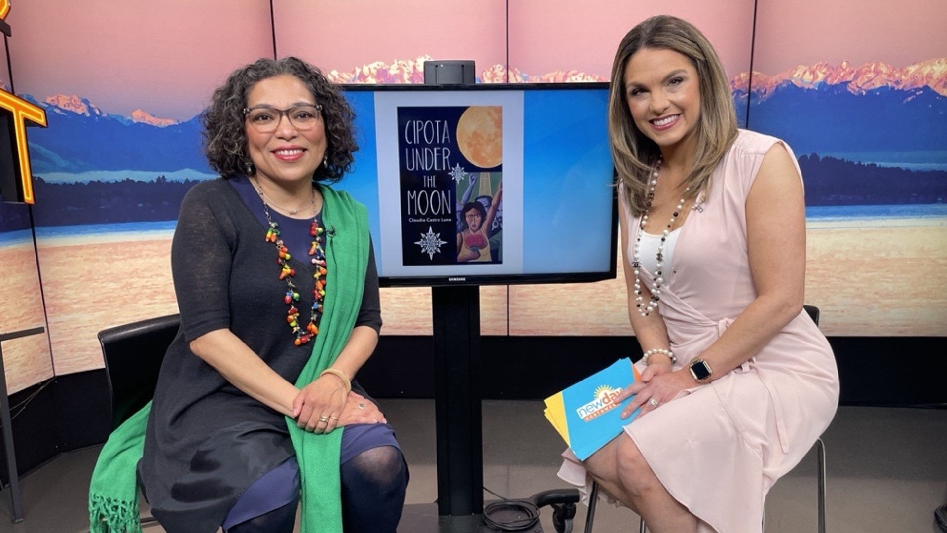 Seattle poet, and former WA State Poet Laureate, Claudia Castro Luna shares her new book "Cipota Under the Moon." #newdaynw