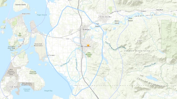 Magnitude 3.6 earthquake shakes Mount Vernon, USGS says