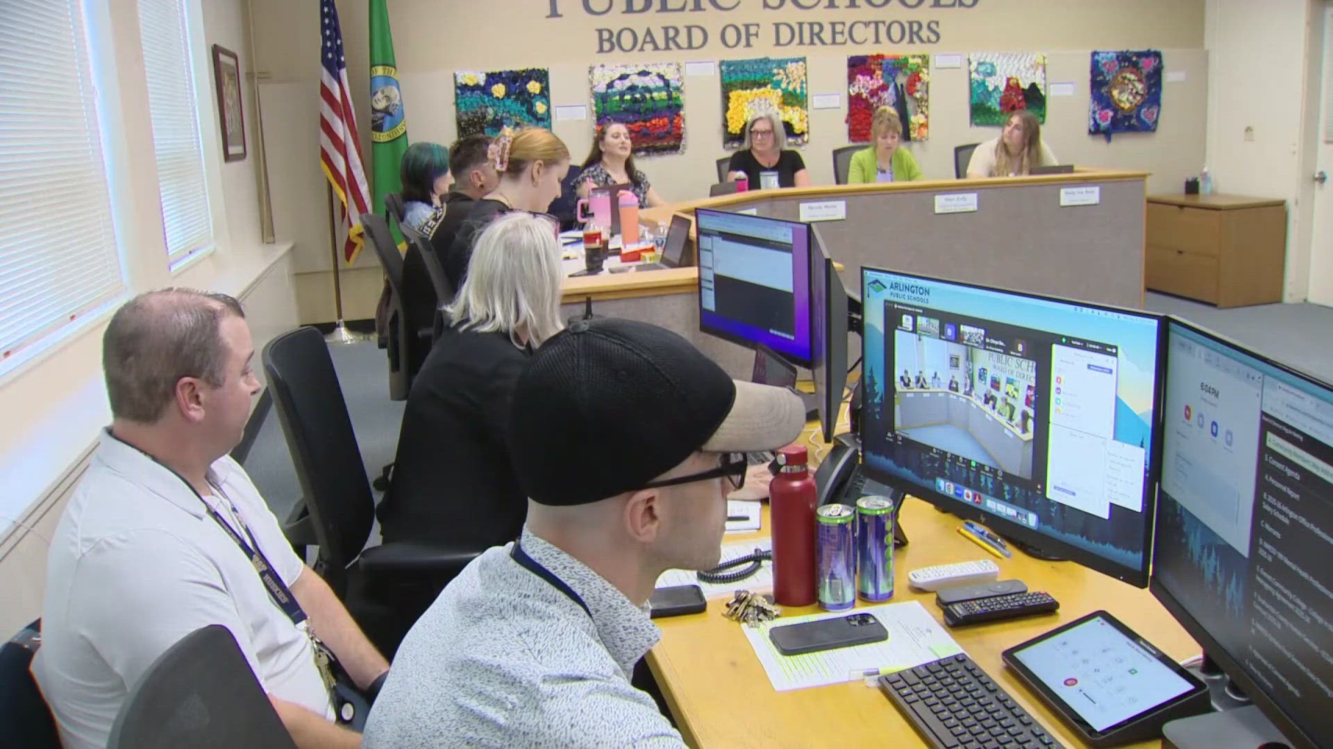 The decision was made shortly before a packed Arlington Public Schools board meeting where parents voiced safety concerns about their children.