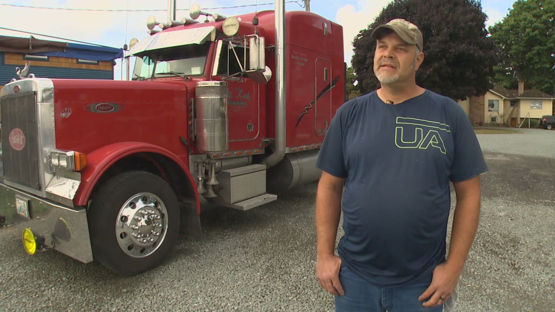 Truckers and farmers say they're illegally being hit with a surcharge as part of the state's Climate Commitment Act.