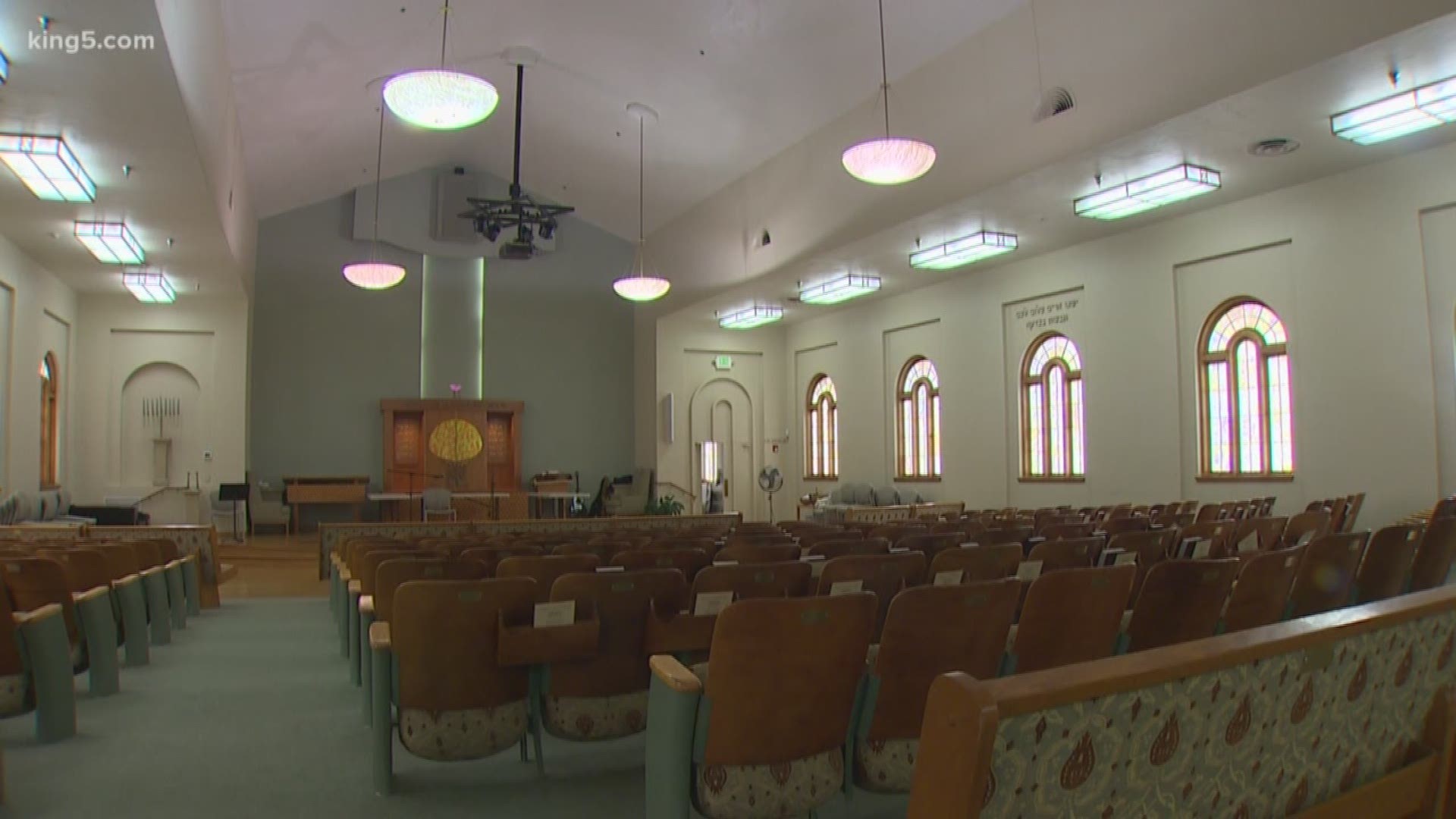 A mother from Guatemala has taken sanctuary at an Olympia synagogue with her son to avoid possible deportation. KING 5's Michael Crowe reports.